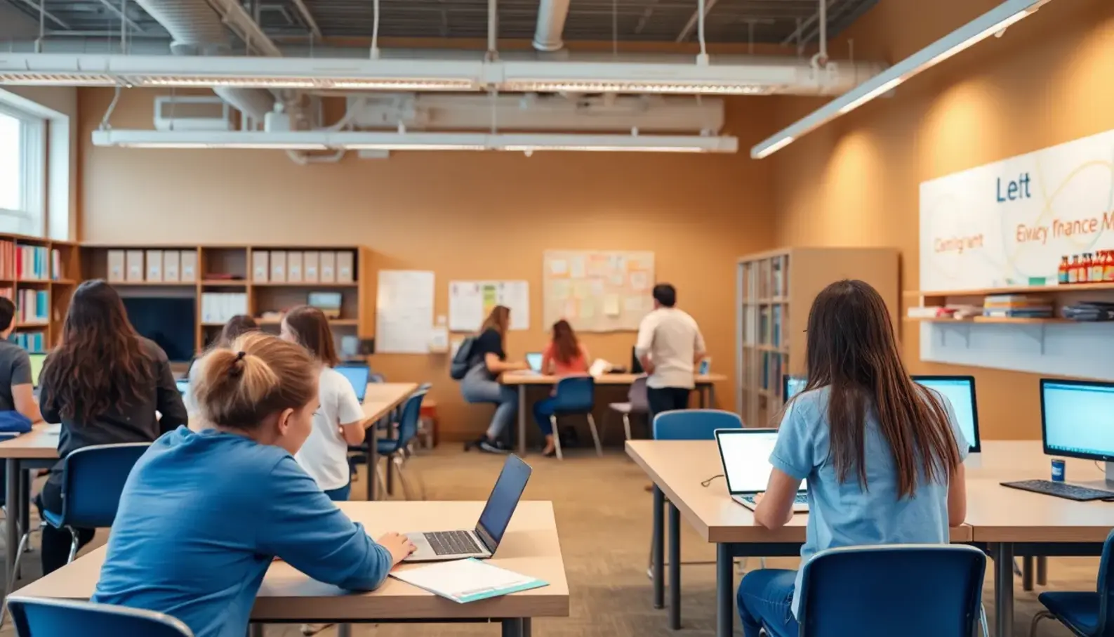 Educators leveraging data for personalized learning strategies.