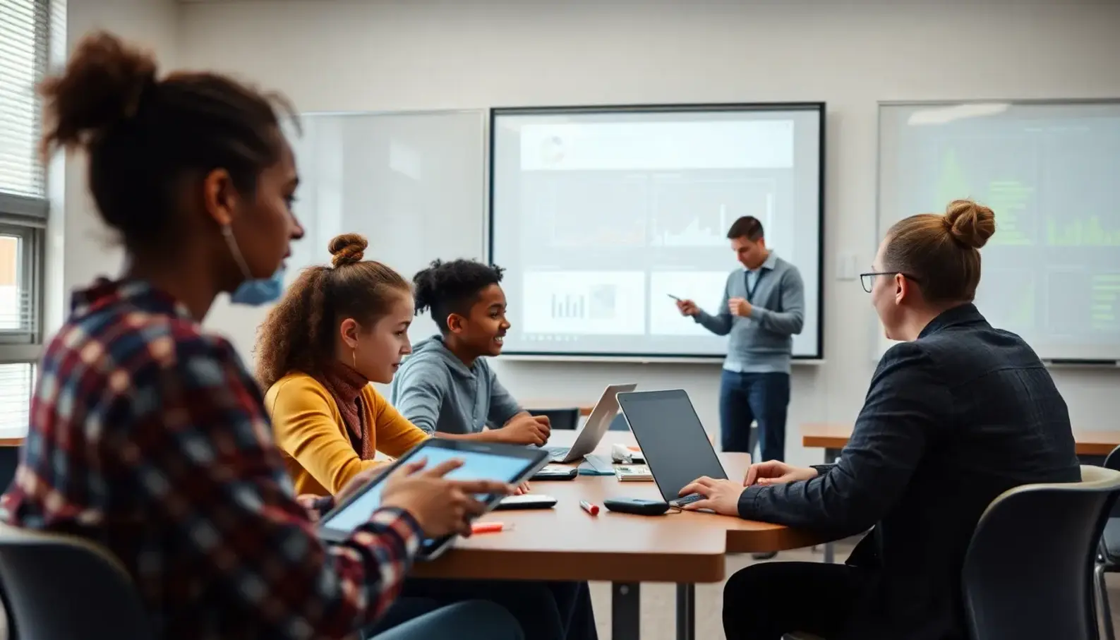 Educators leveraging data for personalized learning strategies.