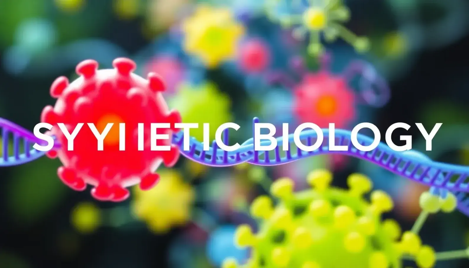 Infographic on the foundations of synthetic biology and essential techniques.