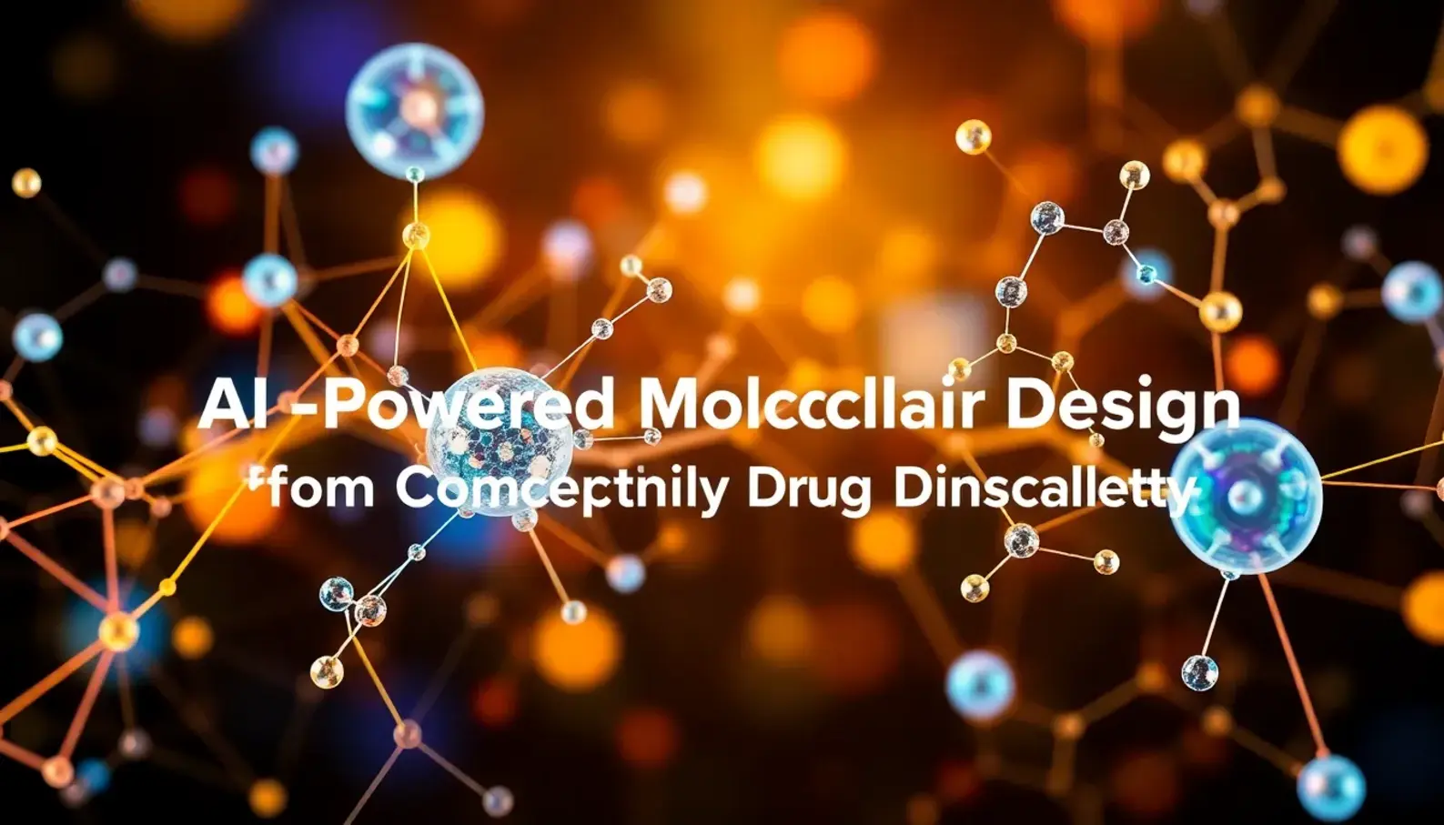 AI algorithms enhance molecular design, leading to faster drug candidate discovery.