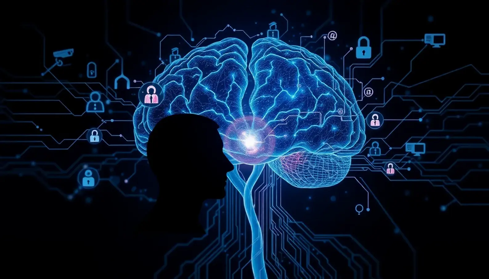 Researchers explore innovations in Brain-Computer Interfaces in a cutting-edge laboratory.
