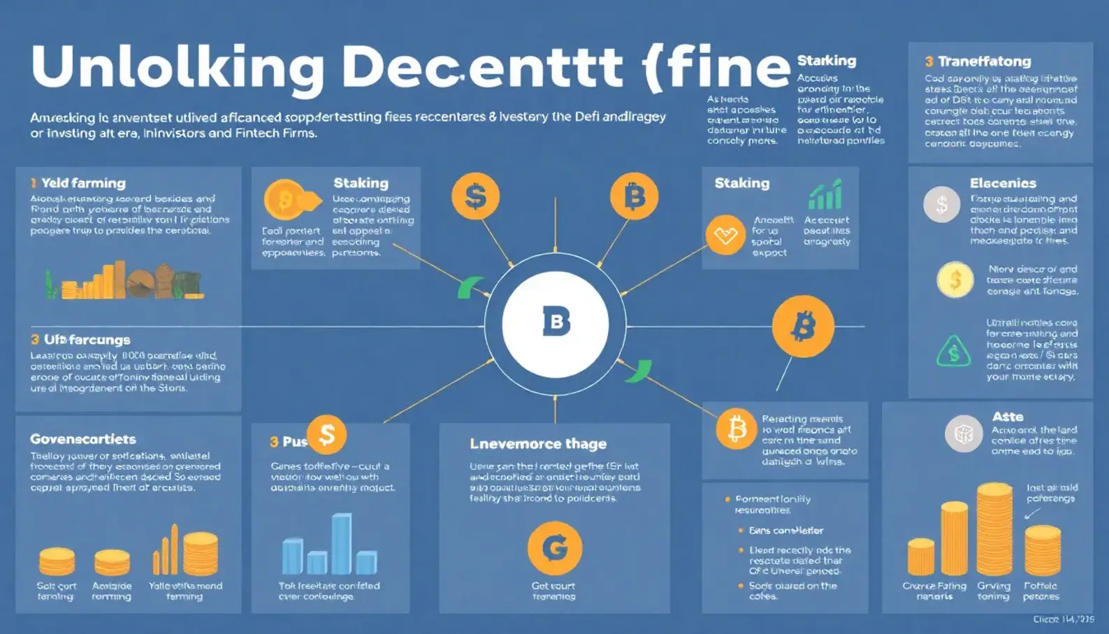 Illustration of Decentralized Finance core principles and mechanisms