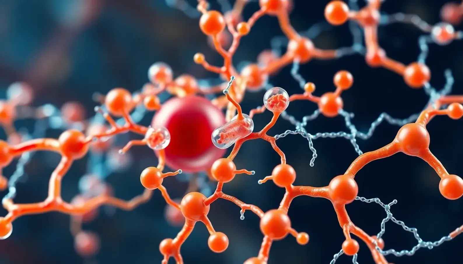 Understanding the mechanics of self-healing materials through structural visualization.