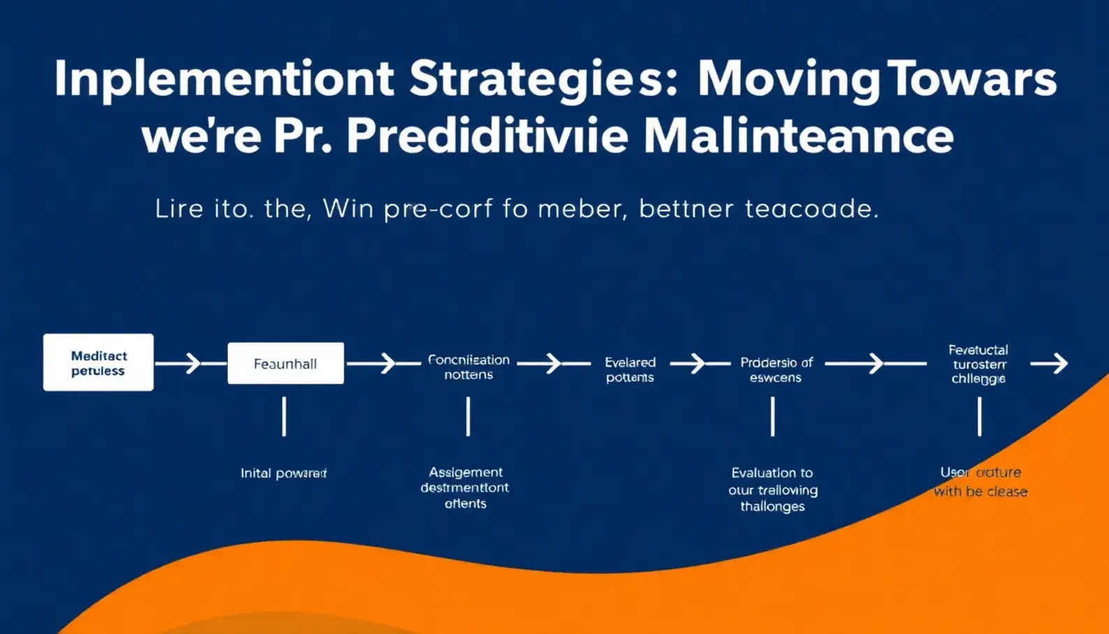 A visual representation of the predictive maintenance process, highlighting data collection and analysis.