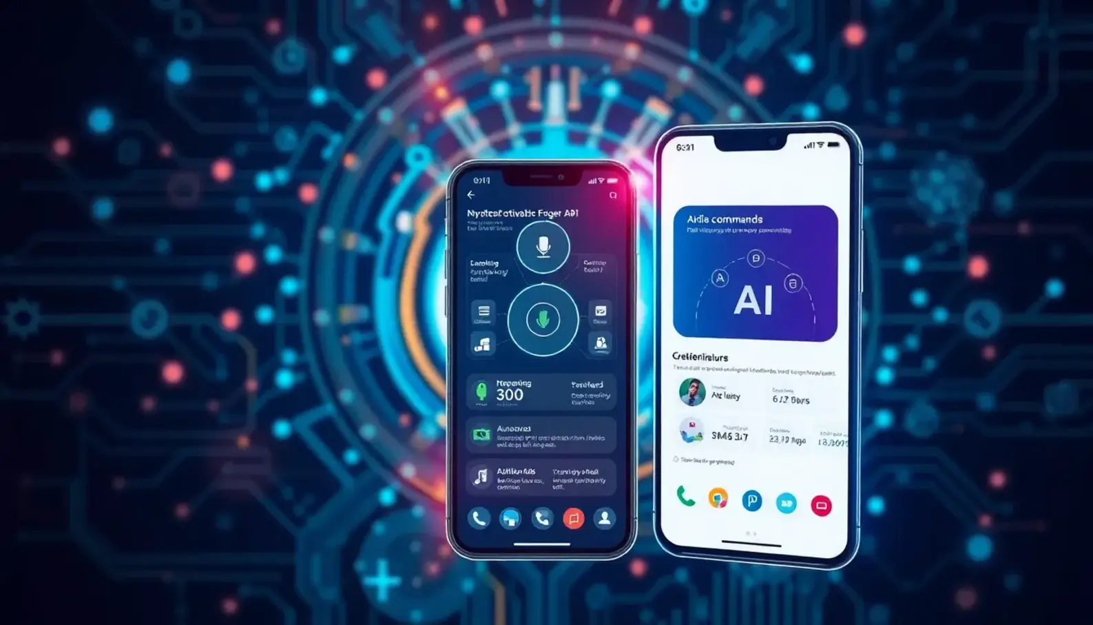 Mobile apps integrating AI for personalized user experiences.