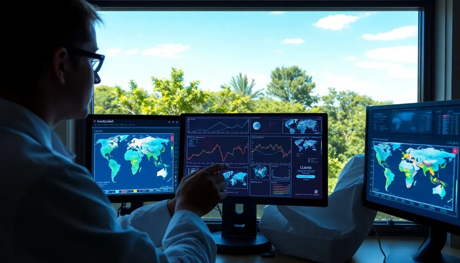 AI tools enable precise climate data analysis for actionable insights.