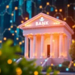 Symbolic image showing AI technology being integrated into financial fraud detection systems.