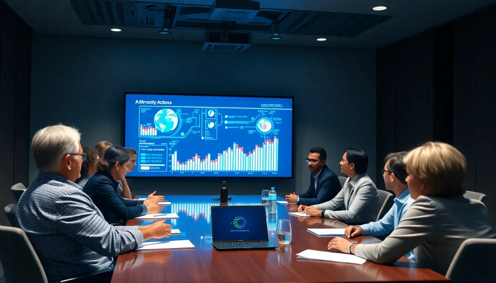 AI tools enable precise climate data analysis for actionable insights.