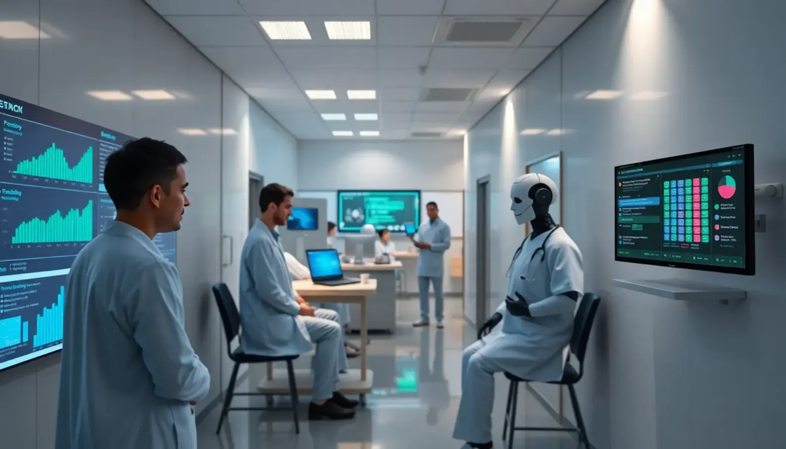 An overview of AI tools transforming healthcare workflows.