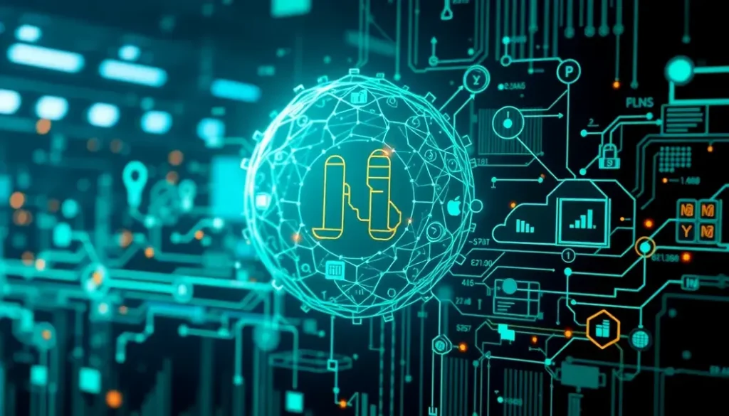 A cover image depicting the transformation of supply chain management through the application of AI technologies.