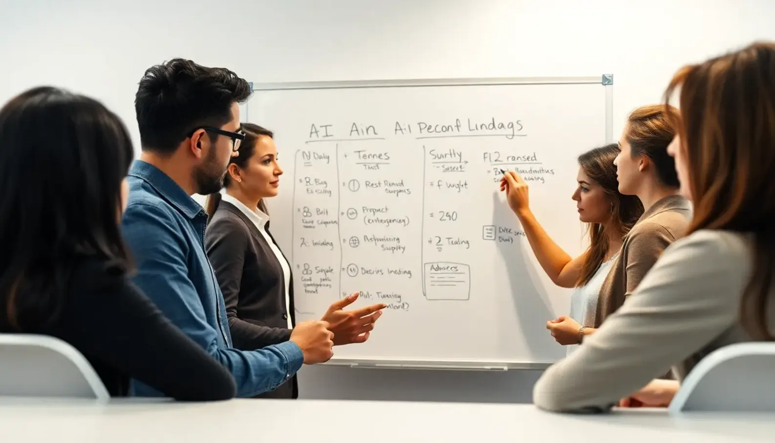 A modern control room displaying AI technology’s role in supply chain management.