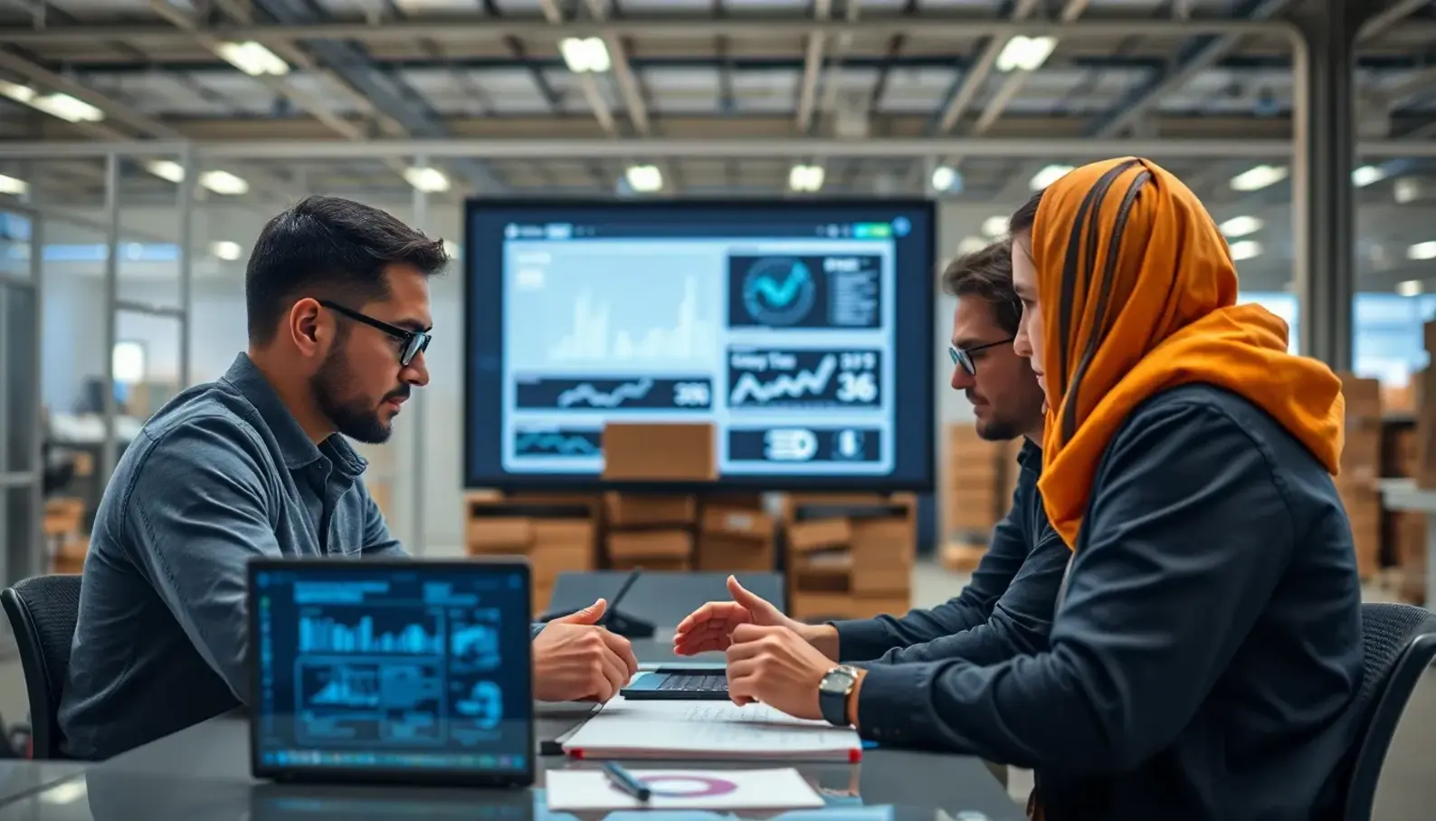 AI technologies transforming supply chain management.