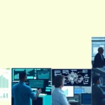 Collage depicting various AI applications in supply chain forecasting.