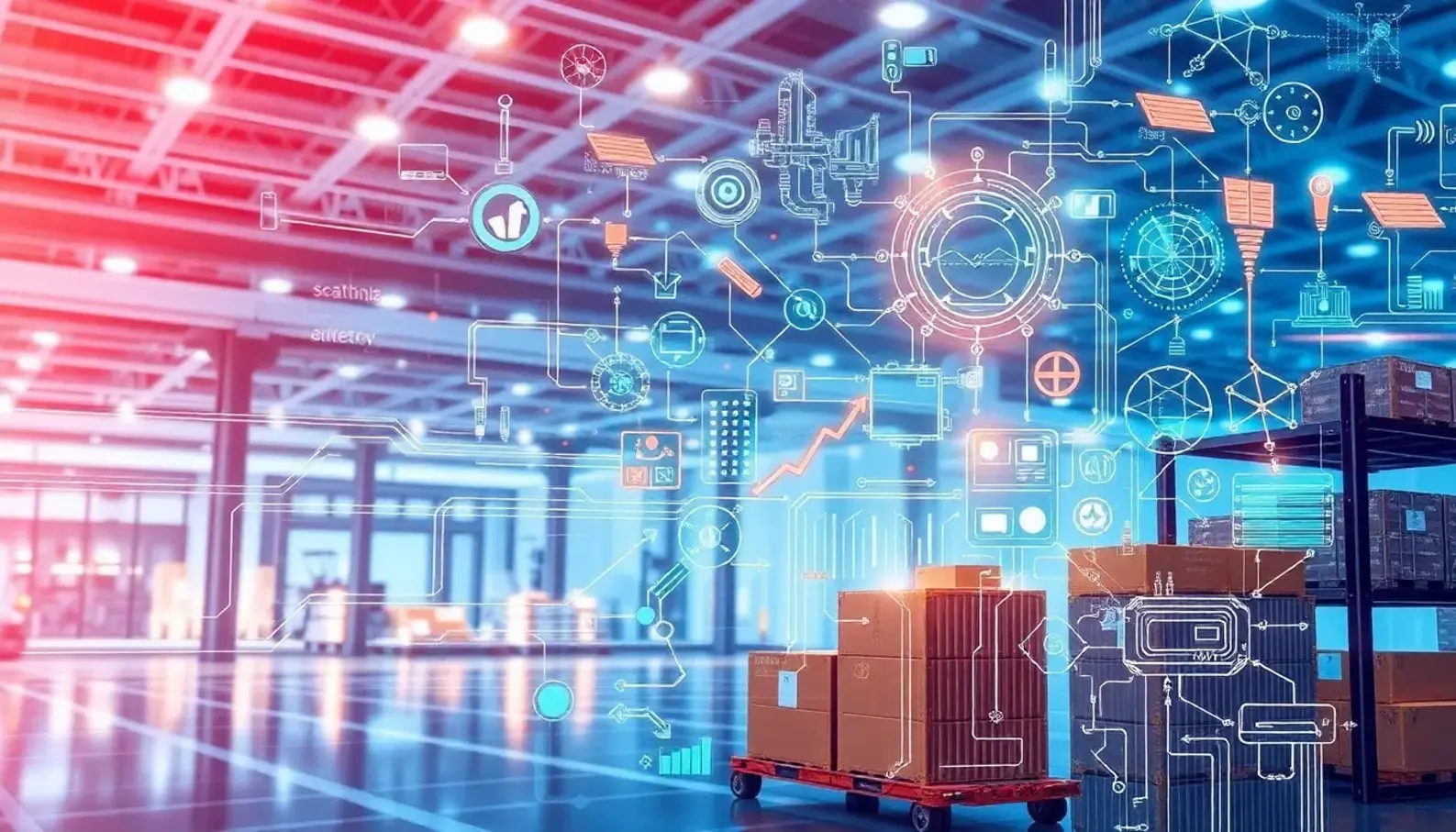 AI technologies transforming supply chain management.