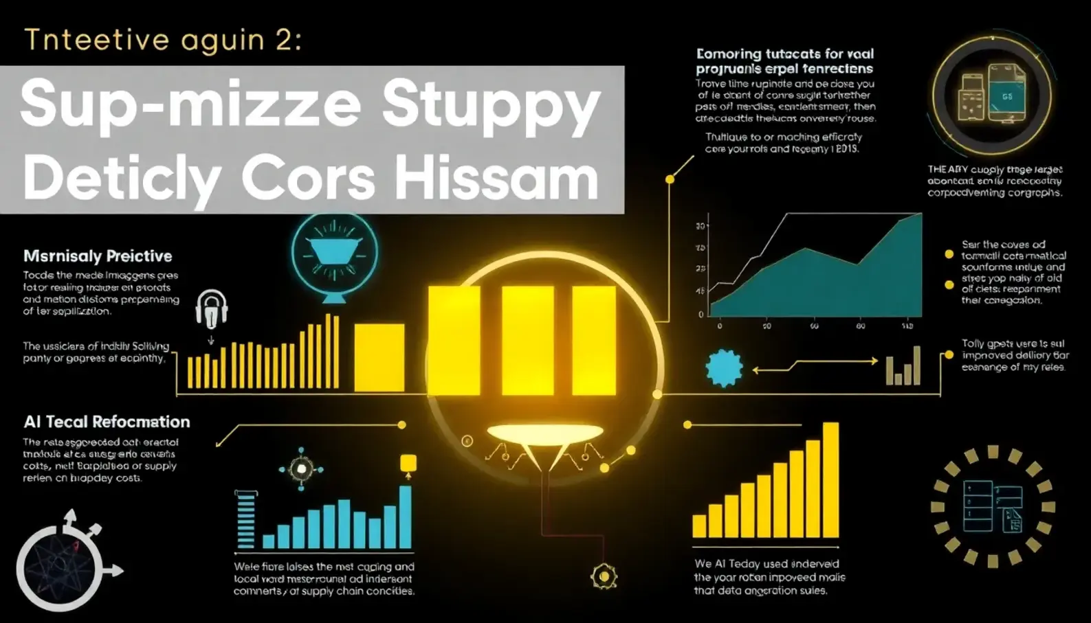 AI technologies enhance supply chain efficiency and accuracy.