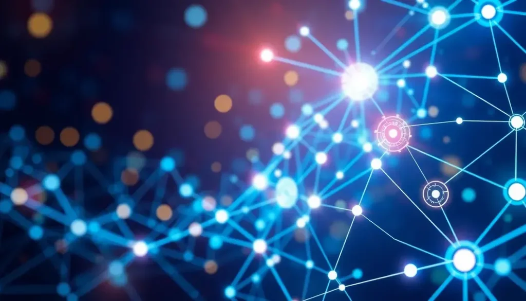 A summary infographic showcasing AI's influence on supply chain operations.