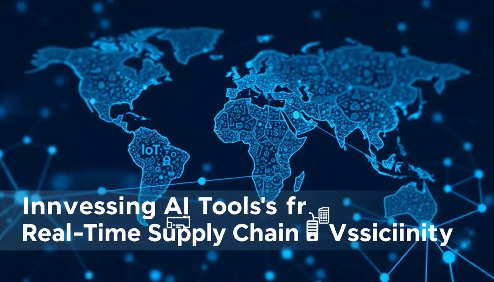 AI enhances decision-making in supply chain logistics.
