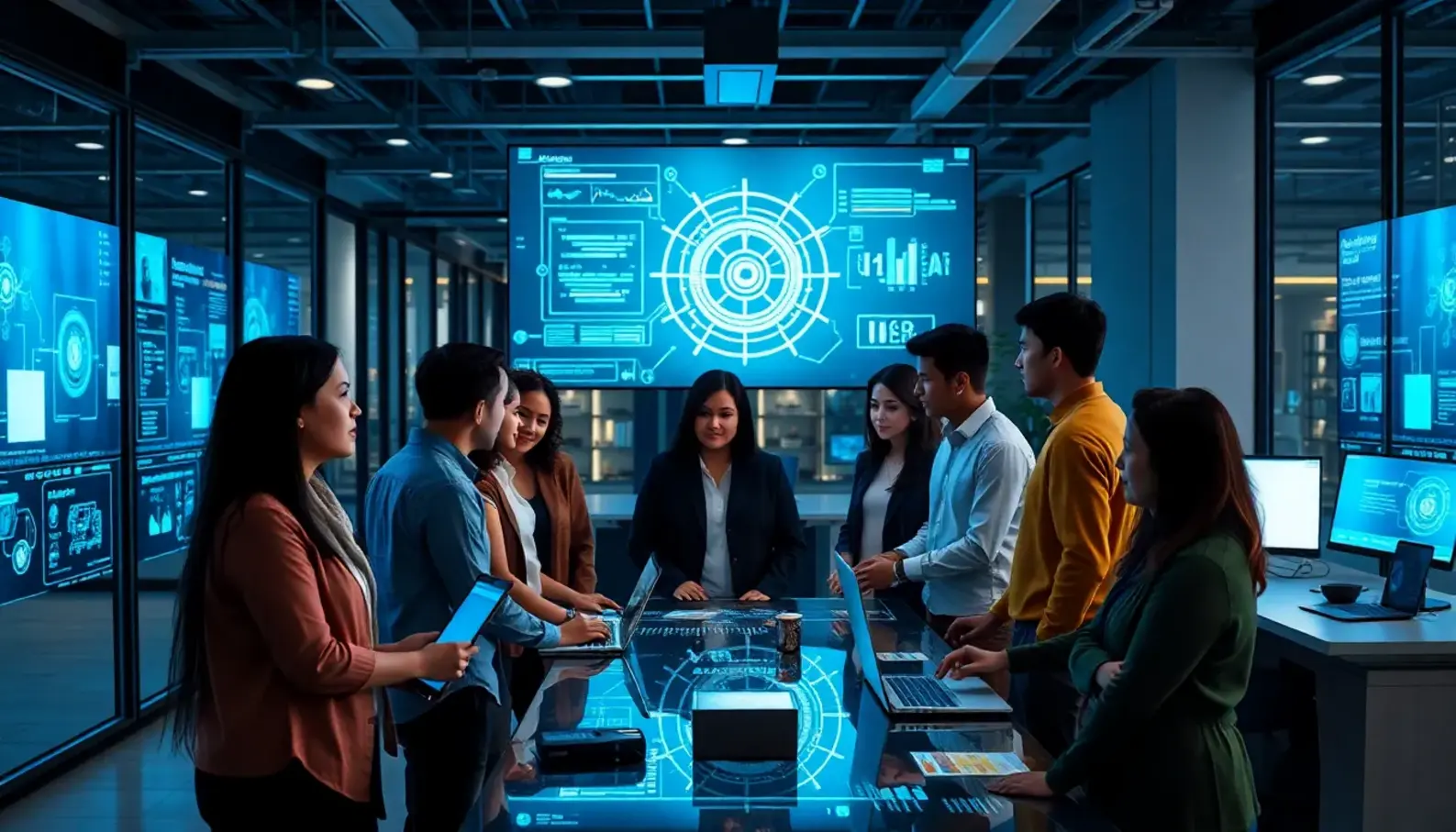 AI integrates complex supply chain processes for improved visibility and decision-making.