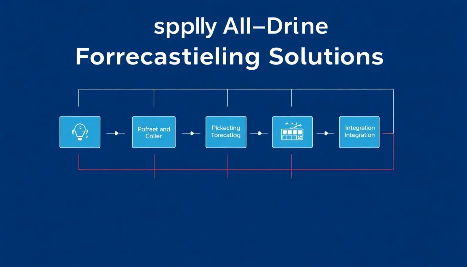 Teams collaborating with AI data analytics in supply chain management.