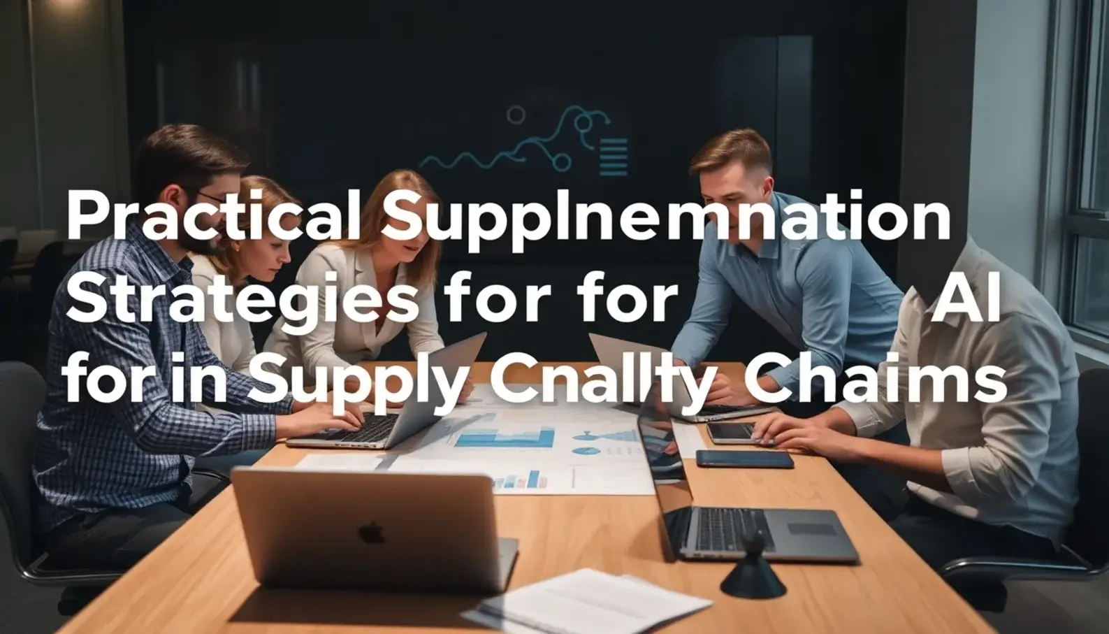 AI technologies integrated into supply chain management.