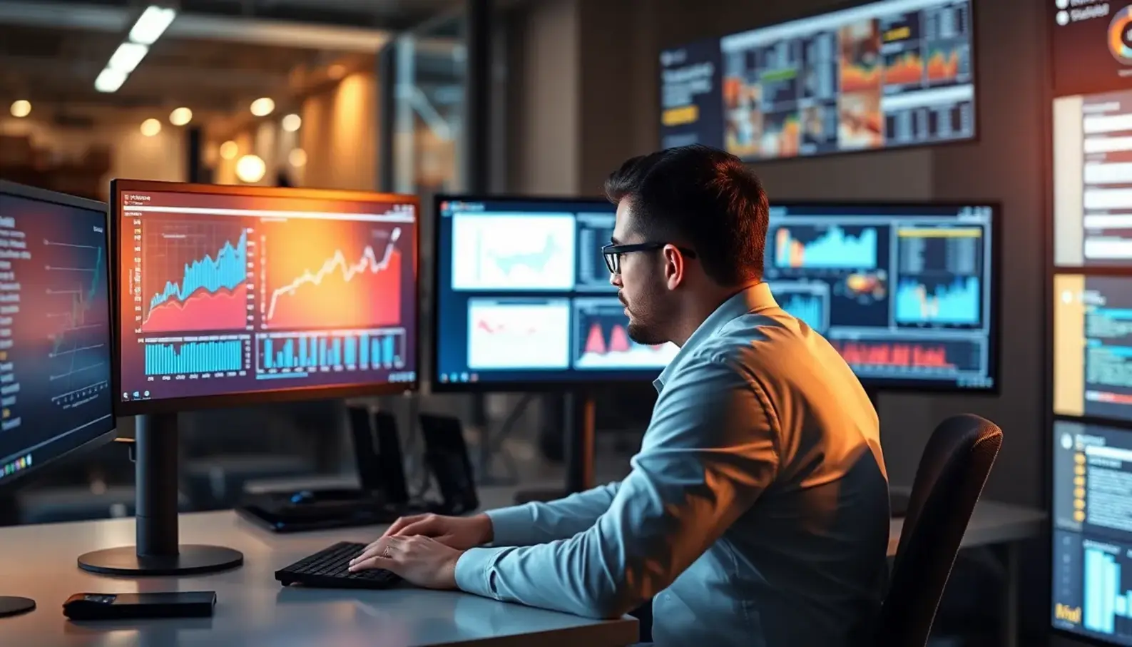 Using predictive analytics to forecast demand and optimize inventory.