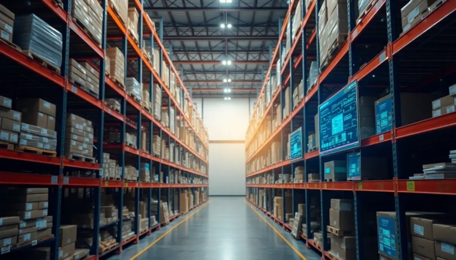 AI technologies create an interconnected and efficient supply chain.