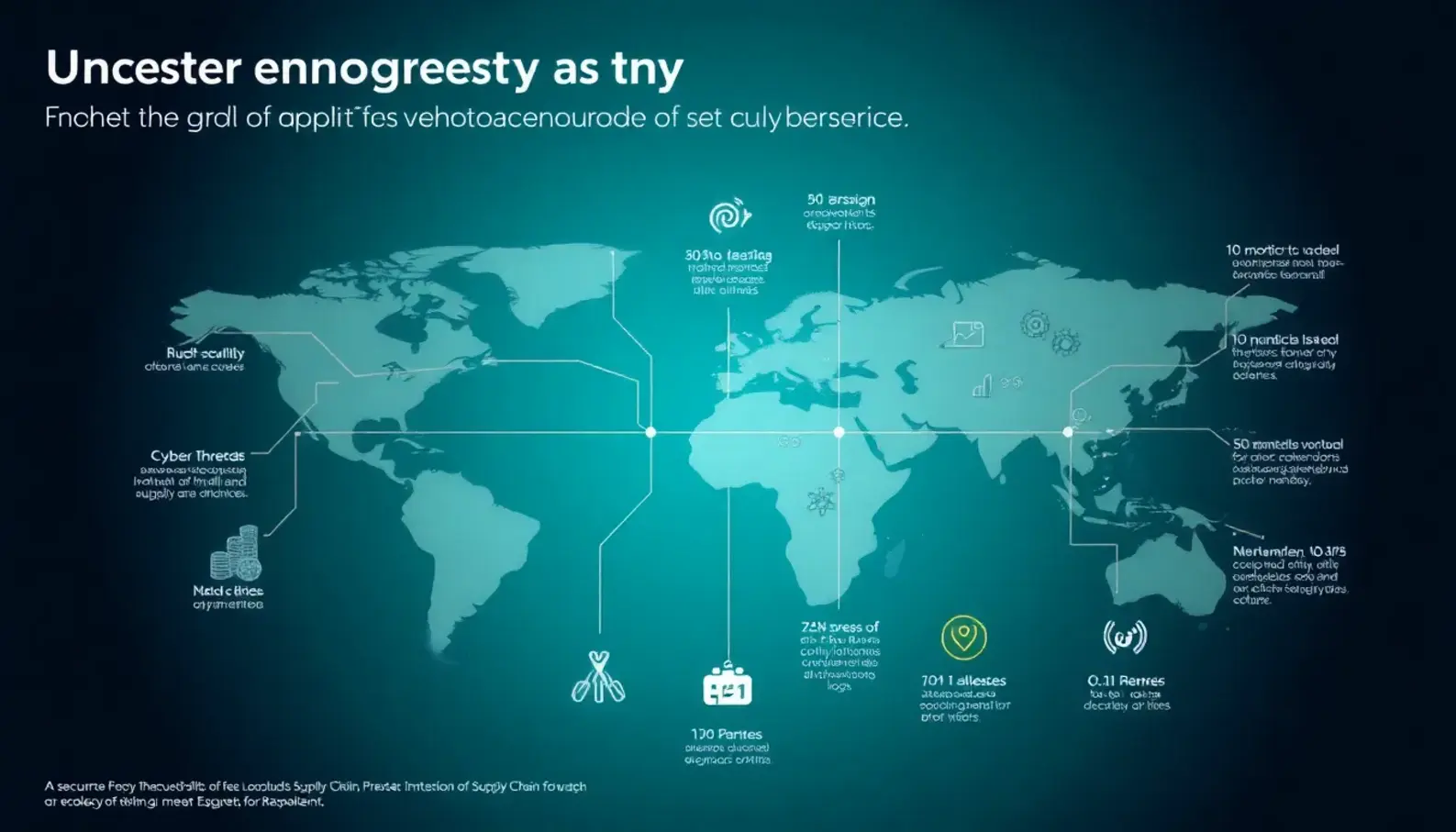 An overview of common vulnerabilities faced in supply chains.