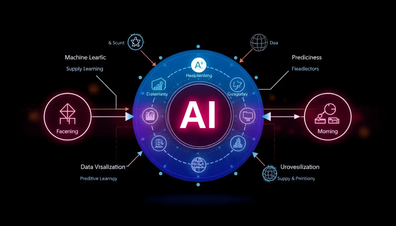 AI technologies integrated into supply chain management.