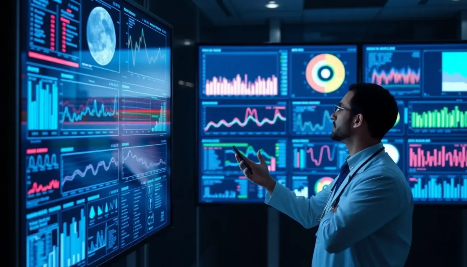 AI algorithms revolutionizing healthcare data analysis.
