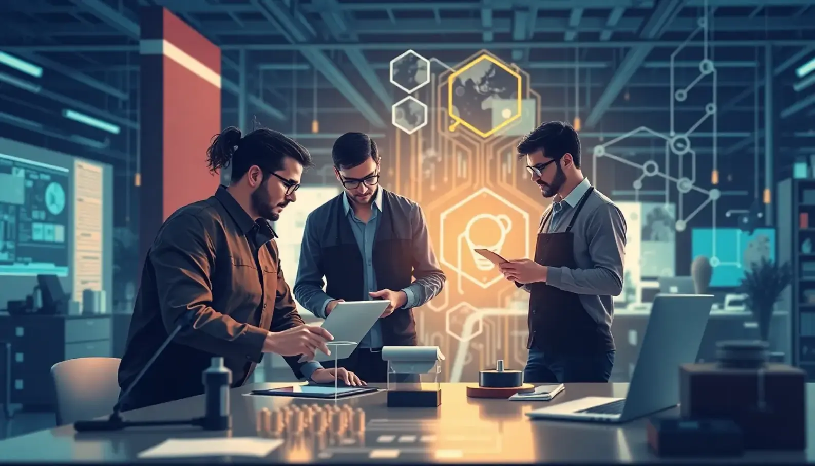 AI technologies integrated into supply chain management.