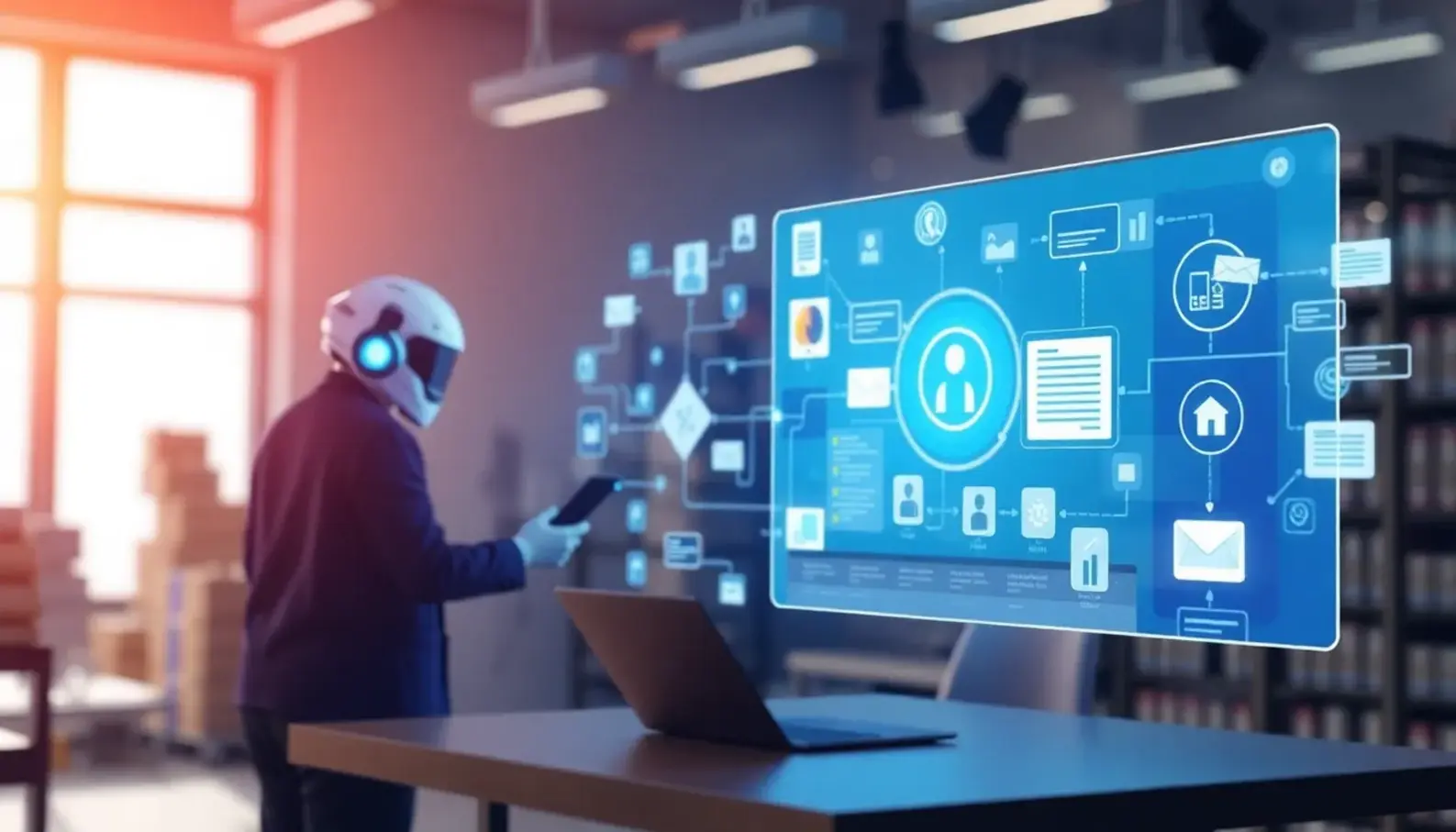 Data analytics powered by AI transforms supply chain marketing strategies.