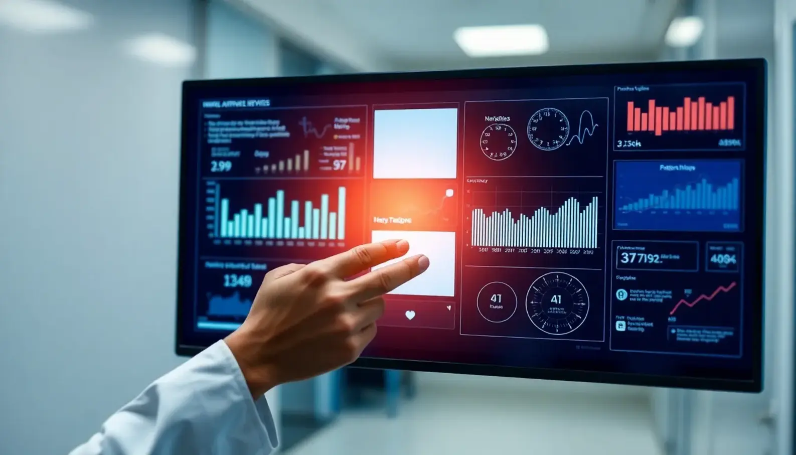 Engineers integrating AI solutions for healthcare analytics.