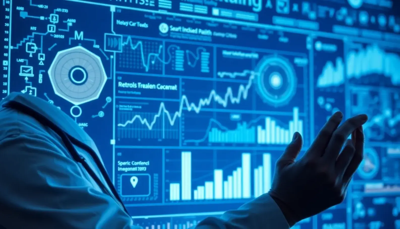 AI powers the analysis of complex healthcare data.