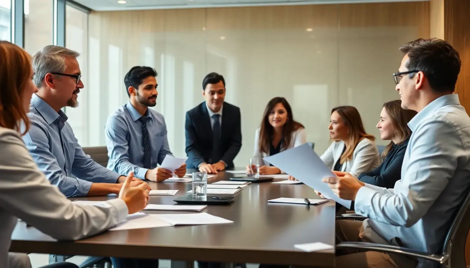 Healthcare professionals leveraging AI for analytics to derive insights and improve patient care.