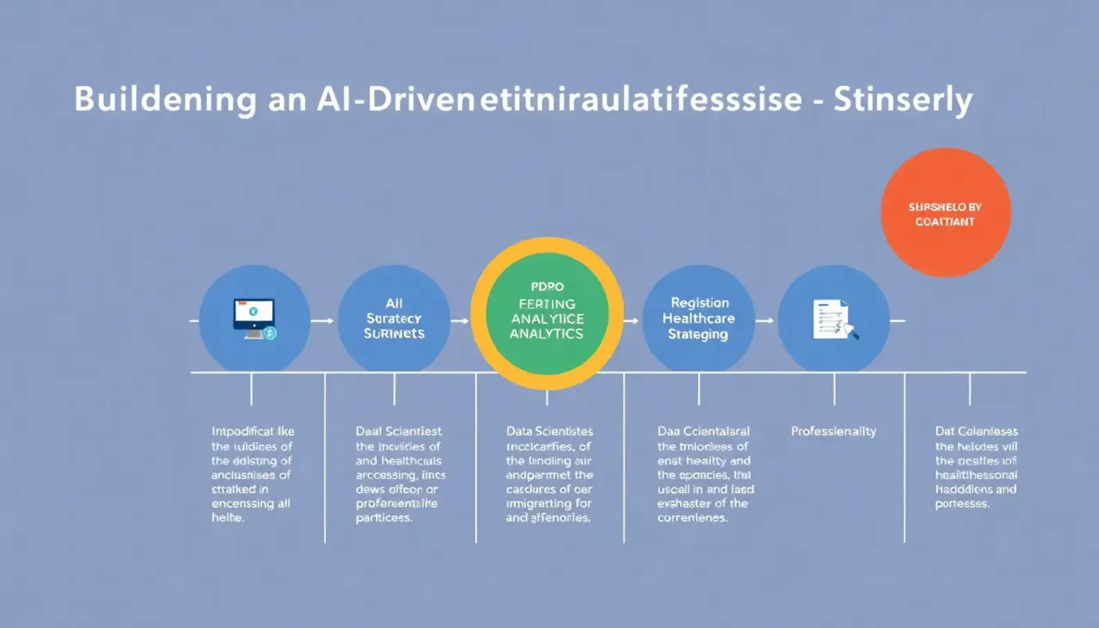 Overview of AI applications in healthcare analytics.