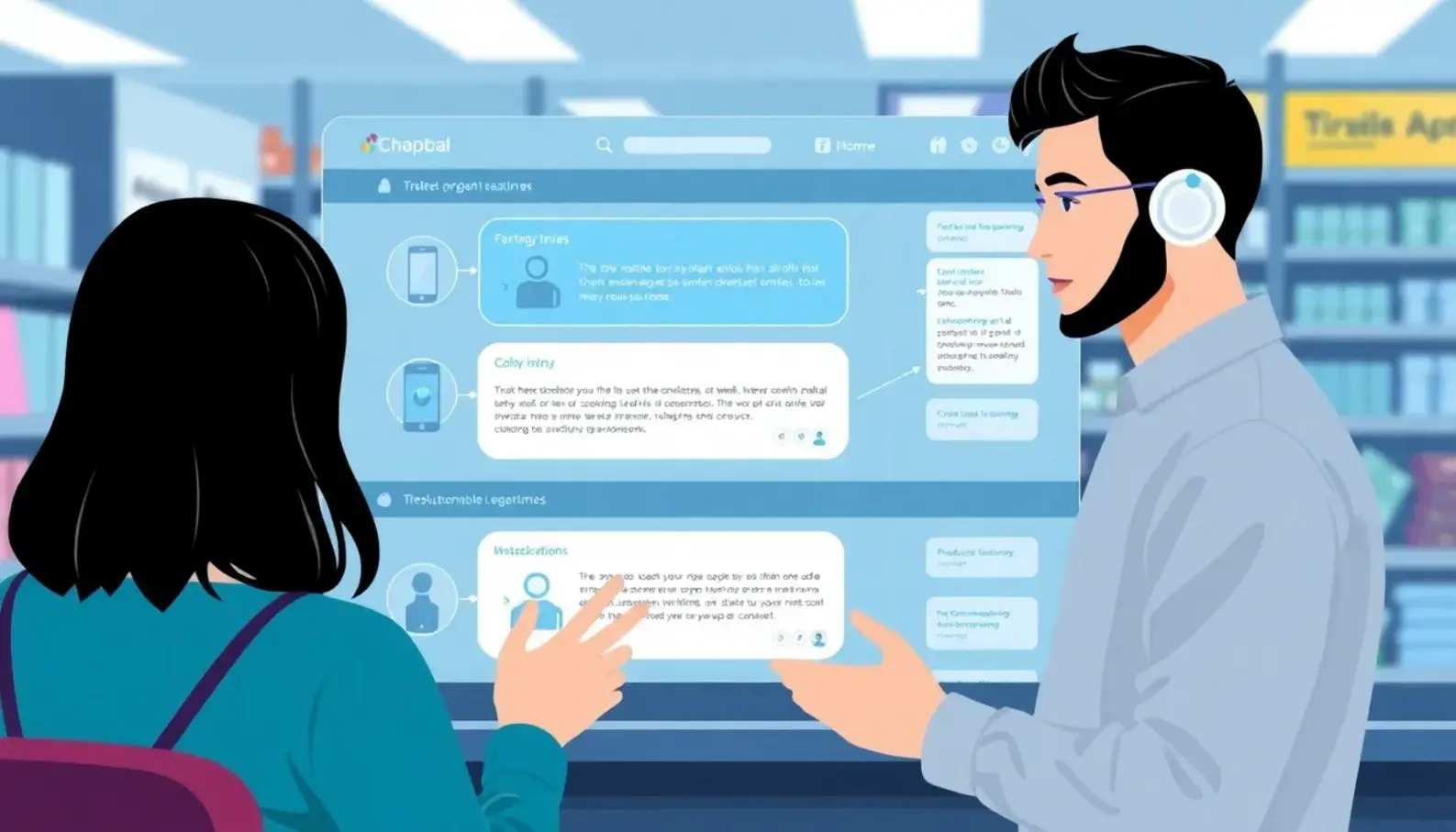 AI-powered predictive analytics optimizing inventory for enhanced retail performance.