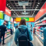 Retail store showcasing the impact of AI technologies on customer experience and operational efficiency.