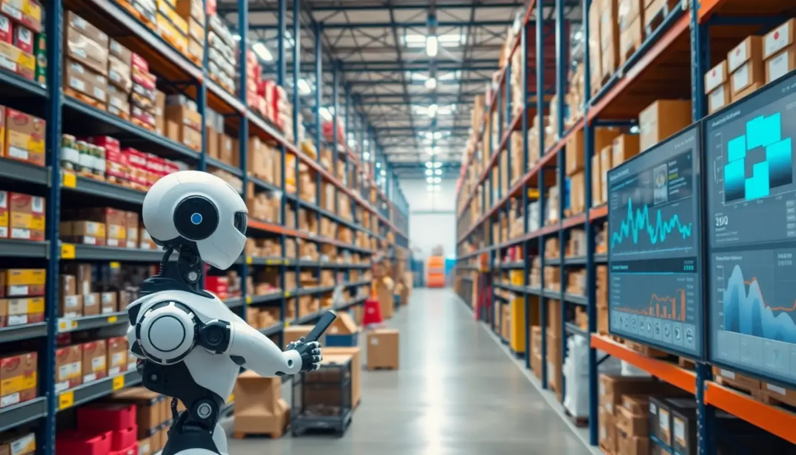 AI technologies enhancing customer experience in retail spaces.