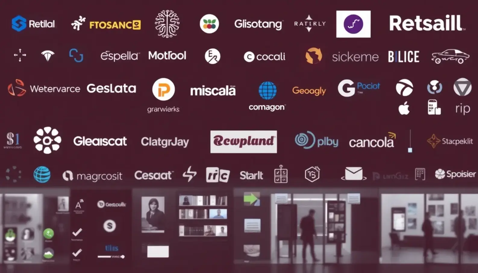 AI technologies at work in a modern retail setting.