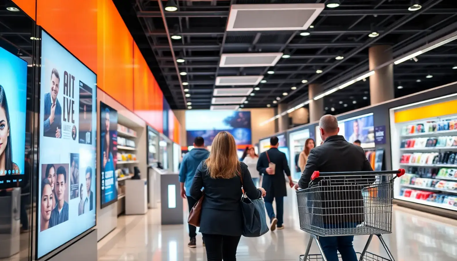 AI technologies transforming the retail landscape.