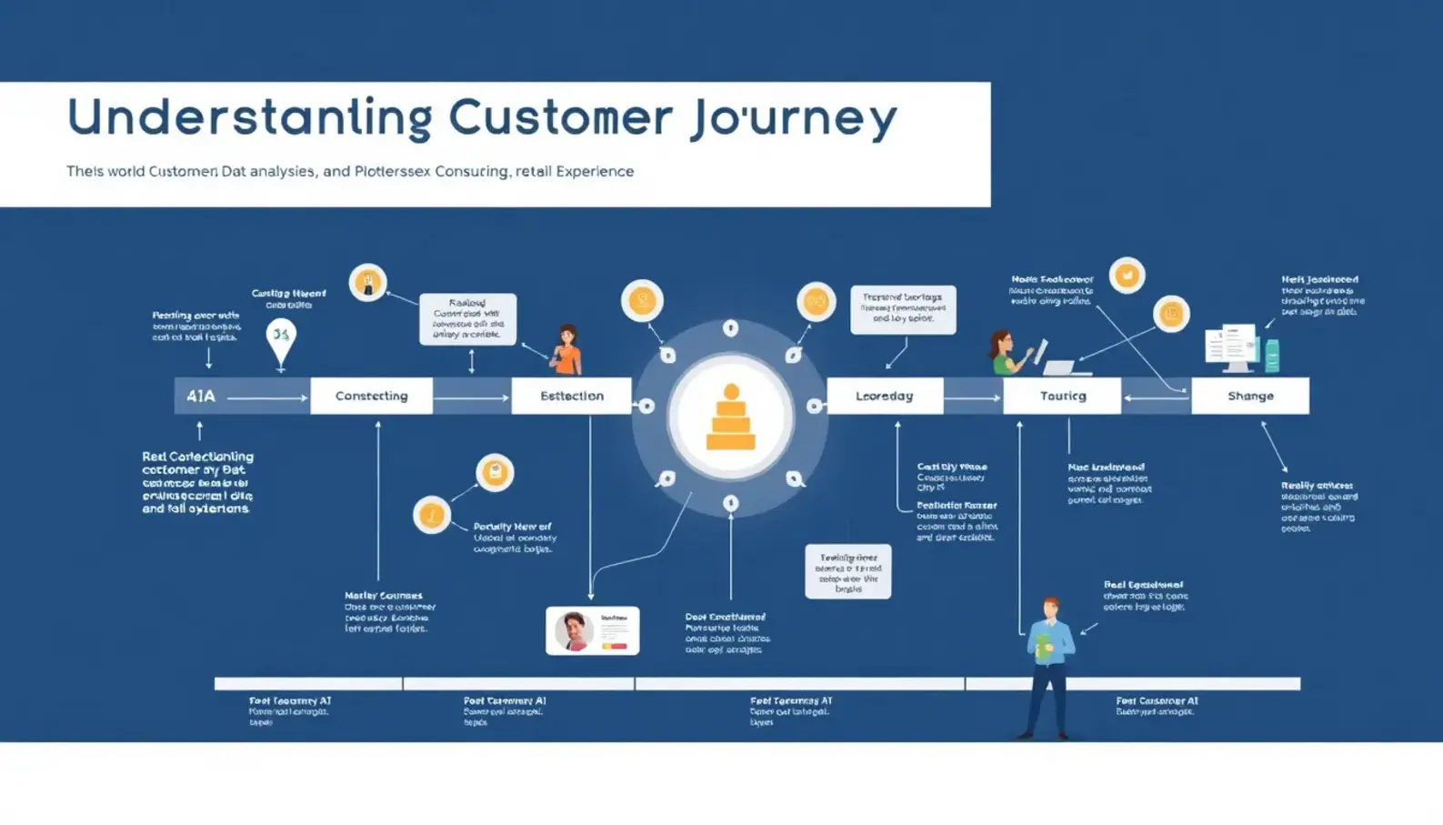 Understanding customer journeys with AI-driven data analysis.