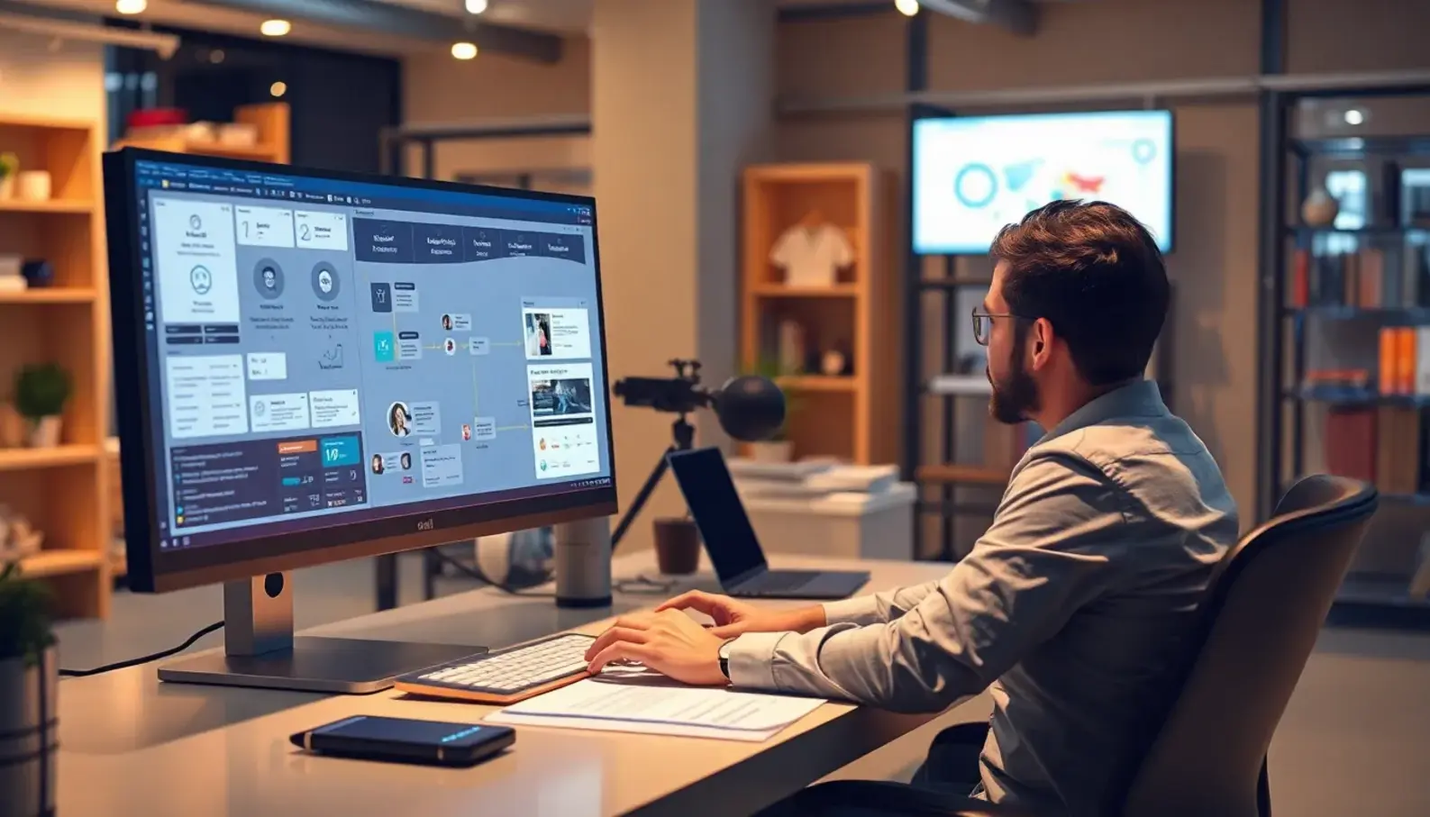 AI technologies transforming the retail landscape.