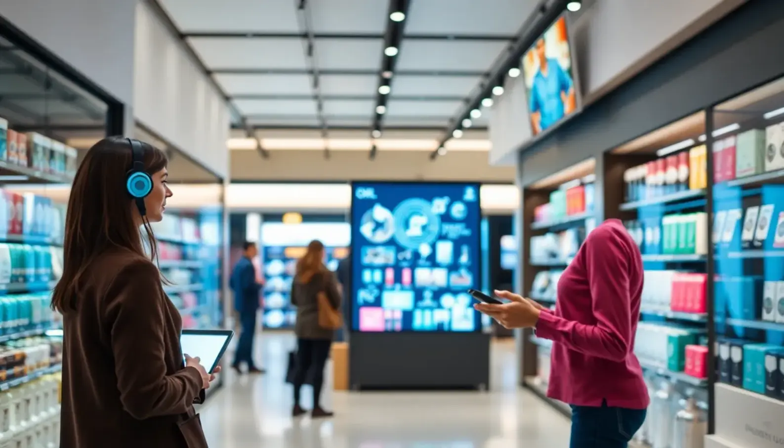 AI tools improving customer engagement in retail.