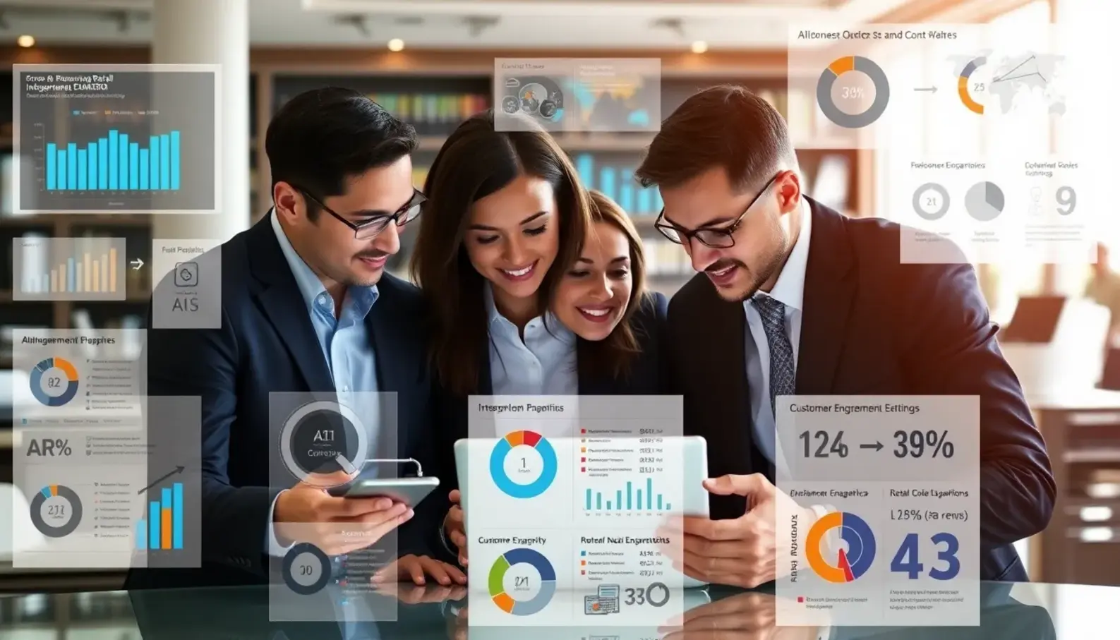 AI technologies redefining consumer interaction in retail.