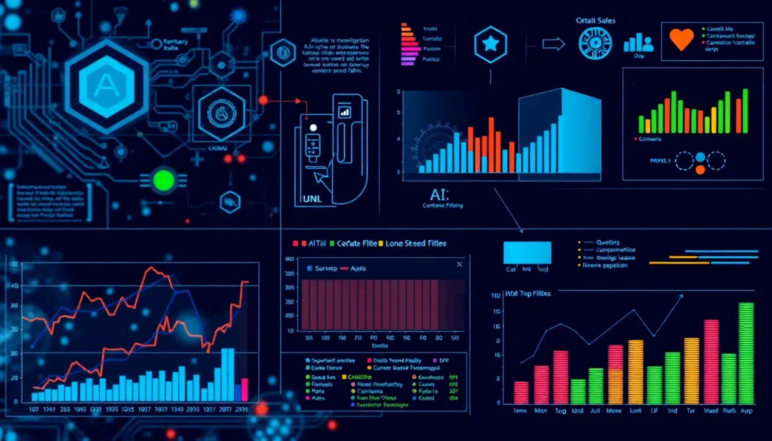 Infographic detailing AI recommendation algorithms and their impact on consumer behavior.