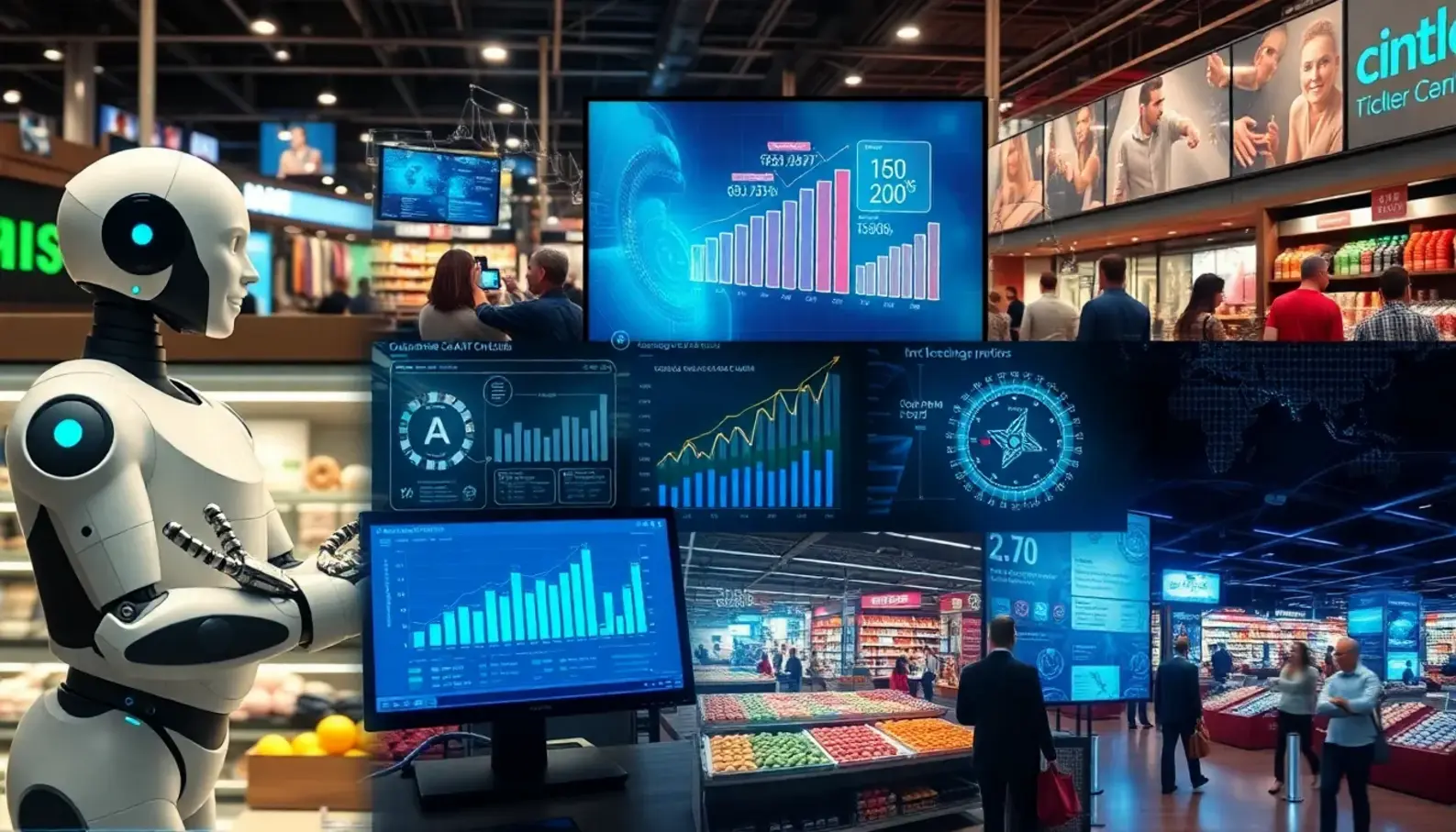 AI technologies redefining consumer interaction in retail.