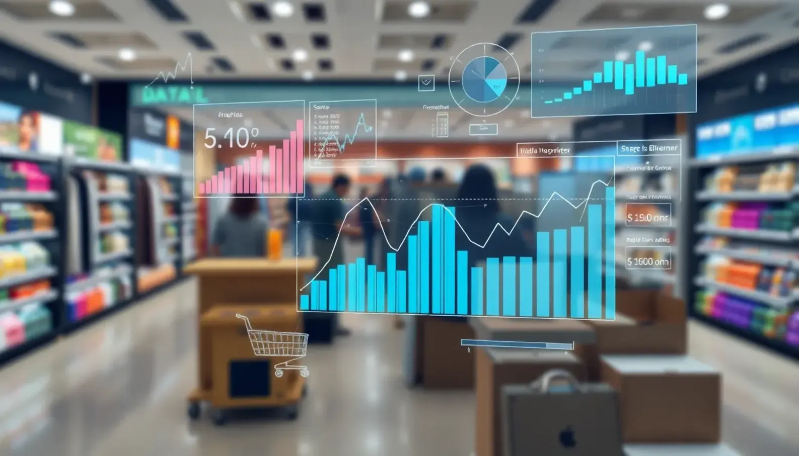 AI applications transforming the retail landscape.
