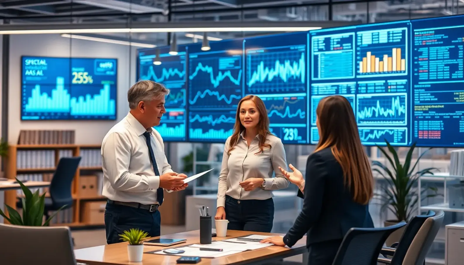 Data scientists utilize AI for in-depth analysis of customer behavior.