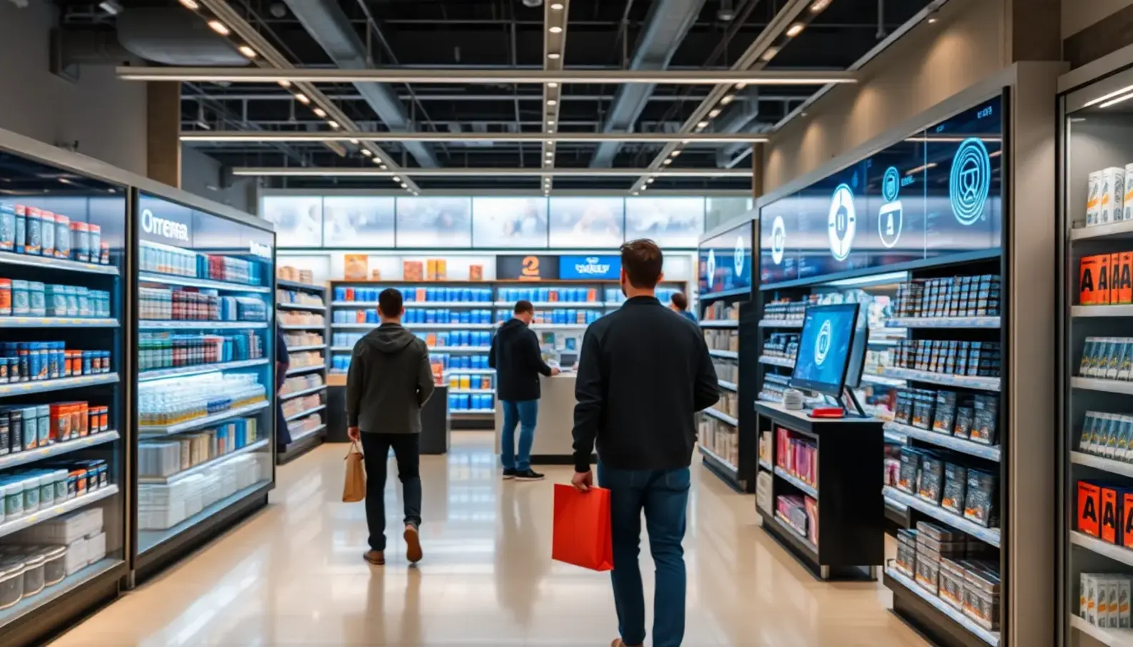 Data scientists utilize AI for in-depth analysis of customer behavior.
