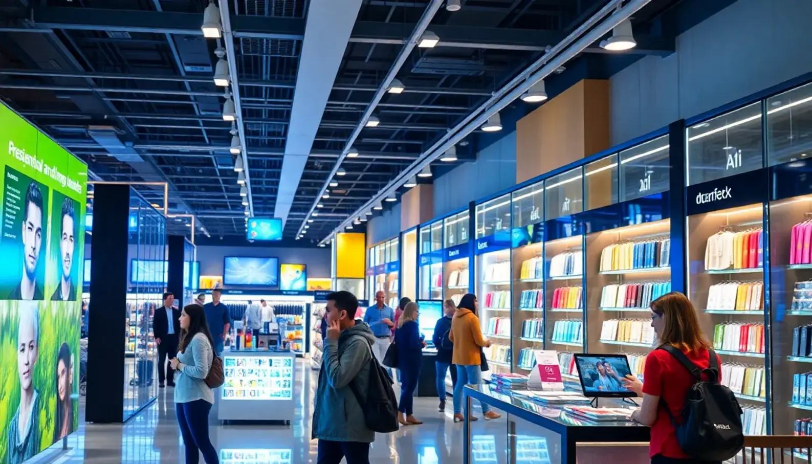 Personalized shopping experiences powered by AI technology.